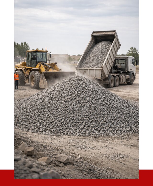 Купить щебень с доставкой в Елизове от 2532 руб. | ПРОНЕРУДЛзв