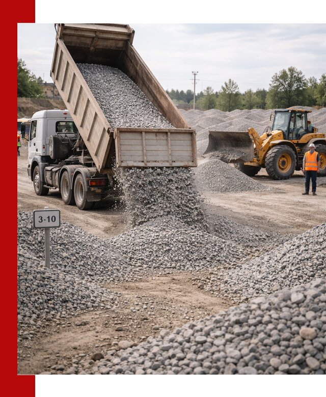 Гранитный щебень фракции 3–10: доставка и продажа в Елизове