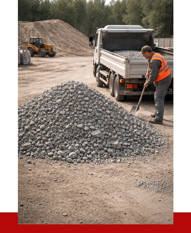 Гравийный щебень фракция 5-10 в Елизове от 2228 р. | ПРОНЕРУДЛзв