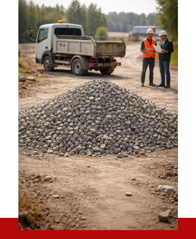 Гравийный щебень фракция 20-40 в Елизове от 1215 р. | ПРОНЕРУДЛзв