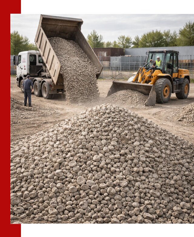 Доломитовый щебень фракции 20–41 с доставкой в Елизове