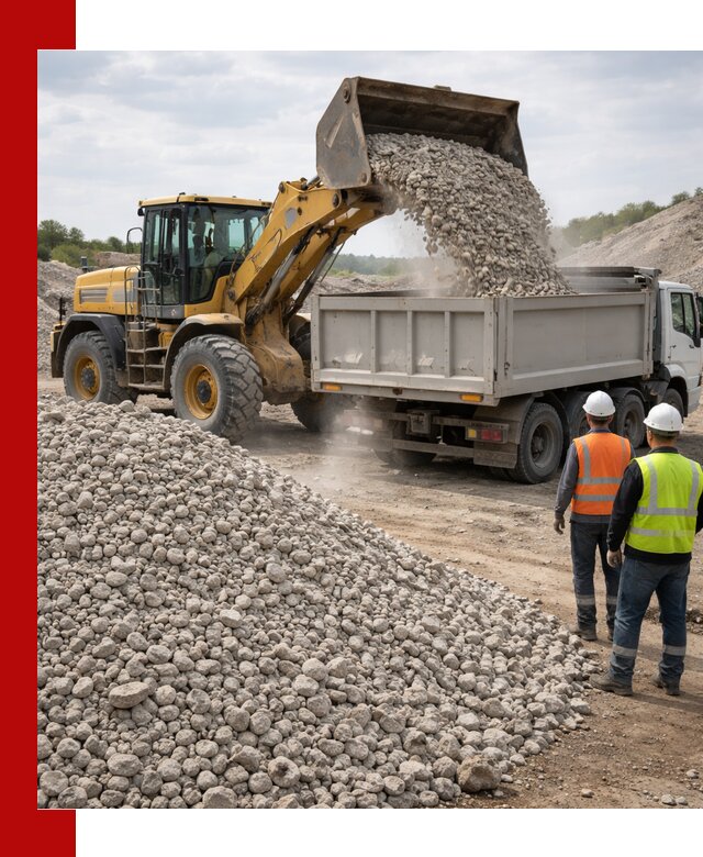 Доломитовый щебень фракция 40–71 доставка и продажа в Елизове