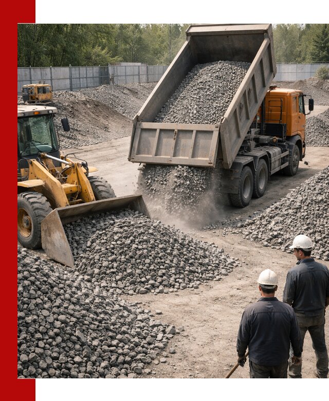 Шлаковый щебень фракция 20-40 доставка и продажа в Елизове