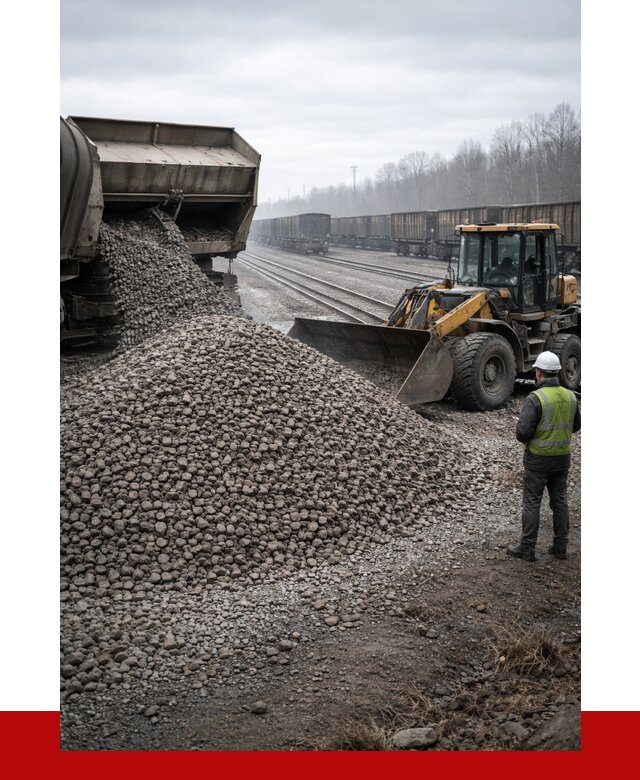 Купить железнодорожный щебень в Елизове от 2836 р. | ПРОНЕРУДЛзв