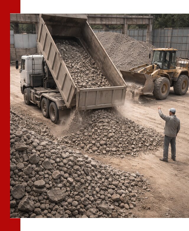 Вторичный щебень фракция 20-40 с доставкой в Елизове