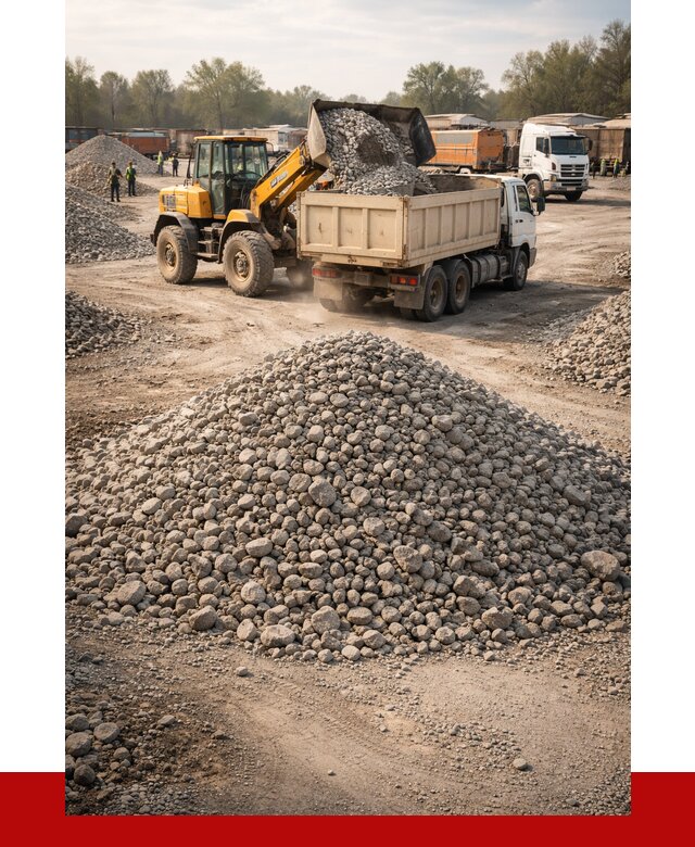 Вторичный щебень фракция 40-70 в Елизове от 1762 р, ПРОНЕРУДЛзв