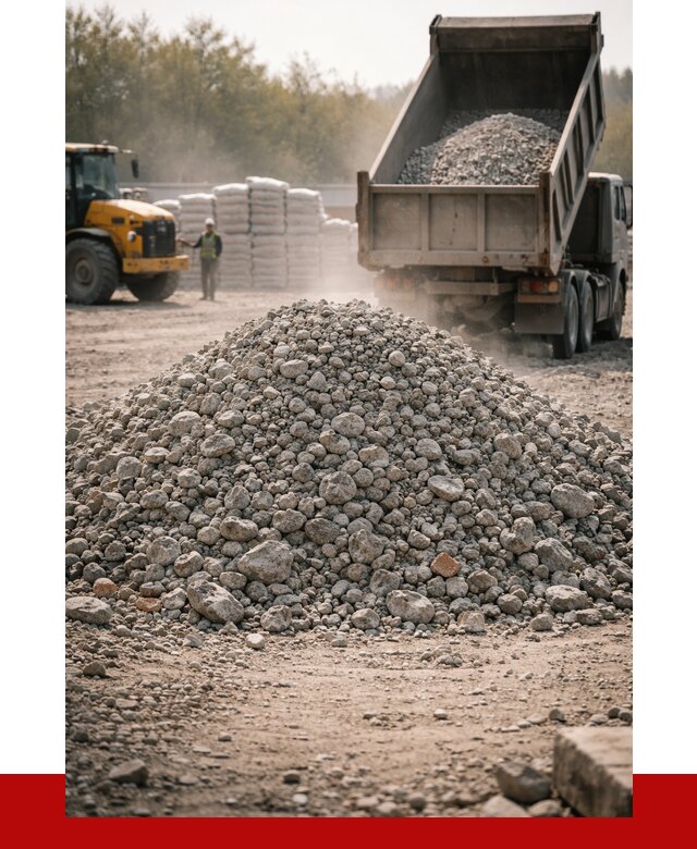 Вторичный щебень фракция 70-150 в Елизове от 1418 р. | ПРОНЕРУДЛзв