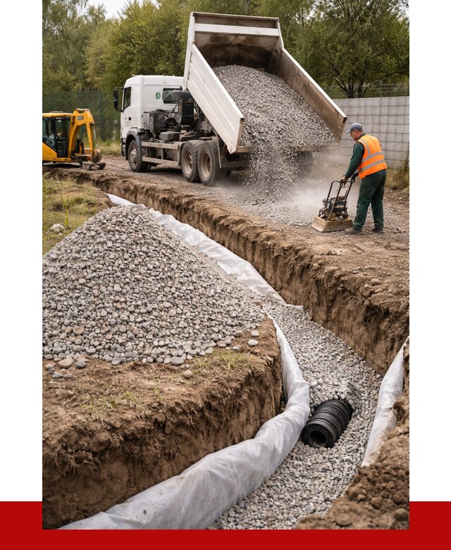 Щебень для дренажа в Елизове от 1874 р., ПРОНЕРУДЛзв доставка