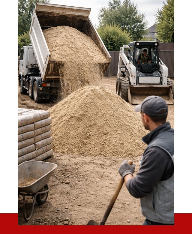 Мытый речной песок с доставкой в Елизове от 1469 р. | ПРОНЕРУДЛзв