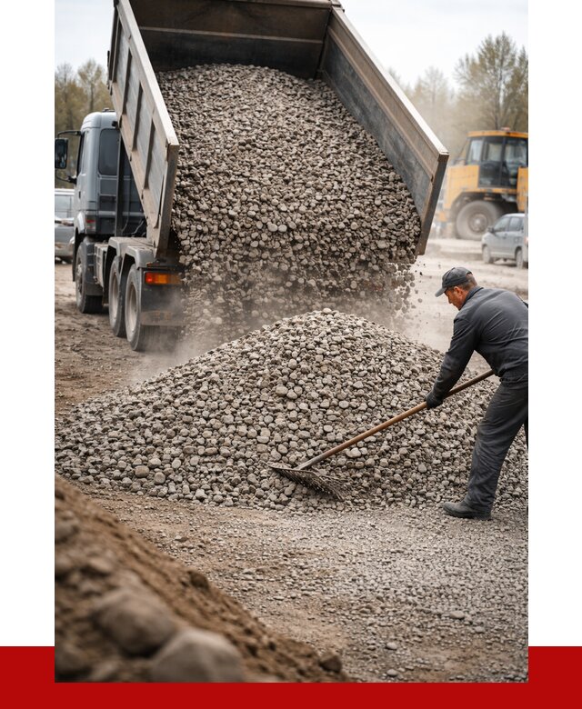 Гравий фракция 20-40 в Елизове от 2532 р. доставка | ПРОНЕРУДЛзв