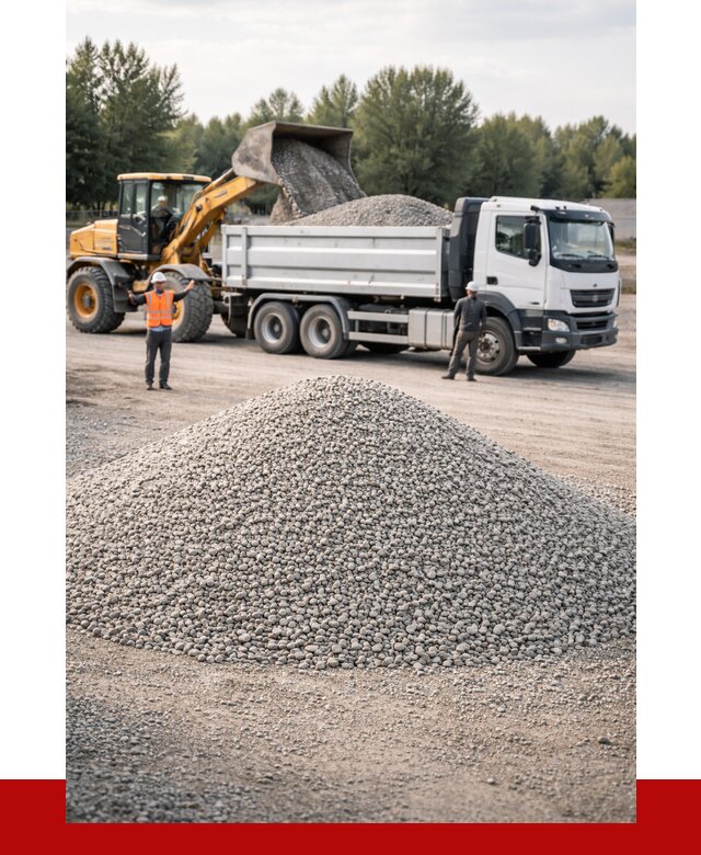Купить мытый гравий в Елизове от 3545 р, доставка ПРОНЕРУДЛзв