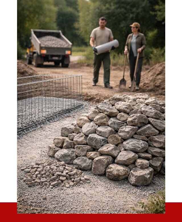 Камень для габионов фракция 100-200 в Елизове от 4861 р. | ПРОНЕРУДЛзв