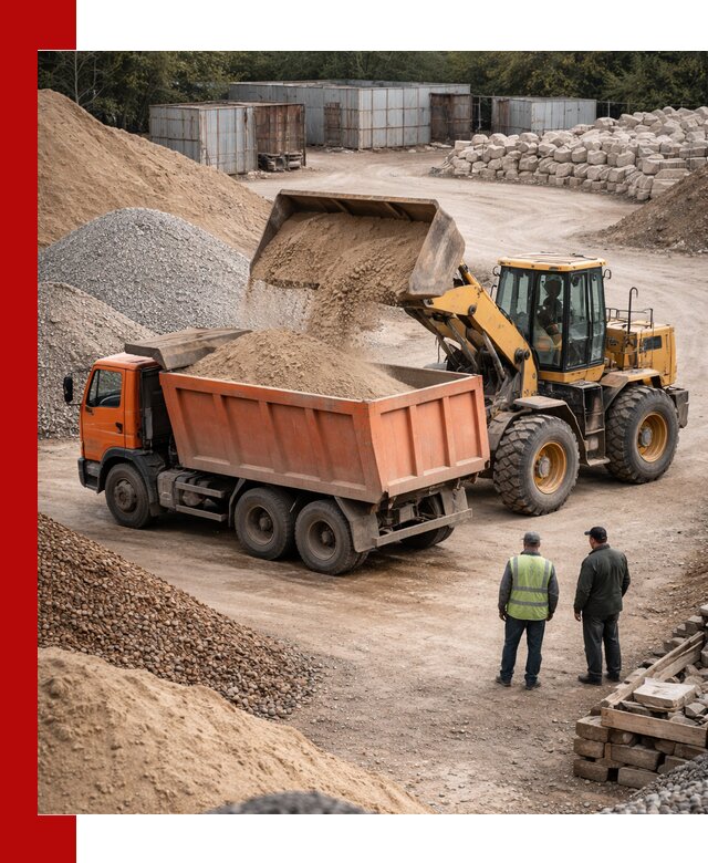 Доставка сыпучих смесей и смесей для стройки в Елизове