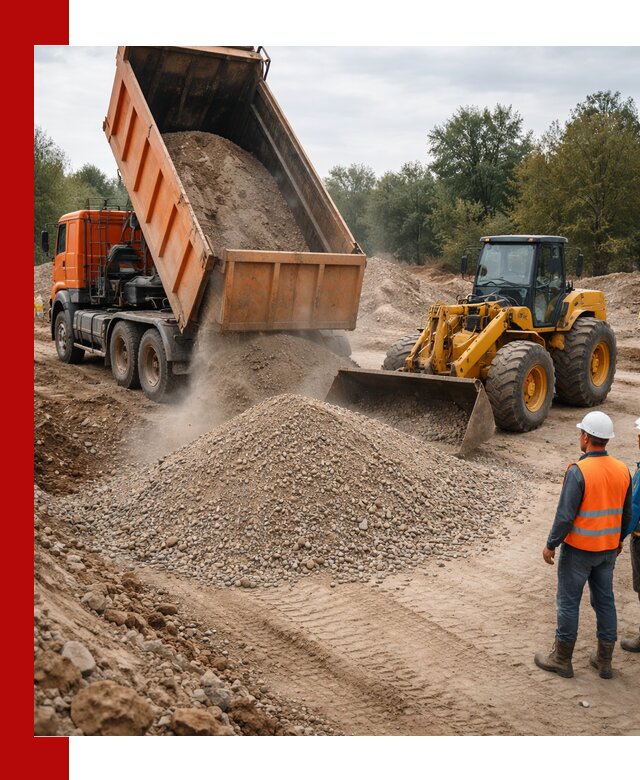 Доставка ПГС фракции С6 в мешках и навалом в Елизове