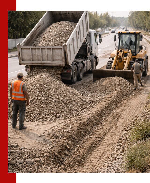 Опгс для устройства дорог и подсыпки в Елизове