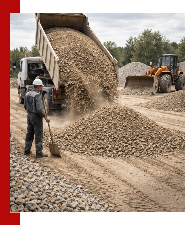 Доставка щпс С3 в Елизове самосвалами и бортовыми грузовиками
