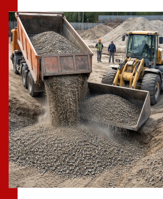 Доставка щпс С9 самосвалами по выгодным тарифам в Елизове