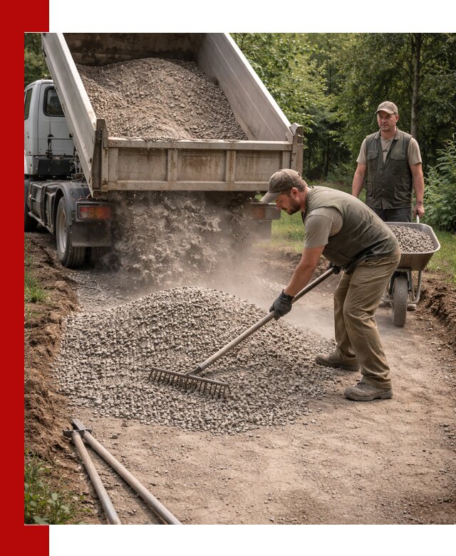 Каменная крошка для дорожек с доставкой в Елизове