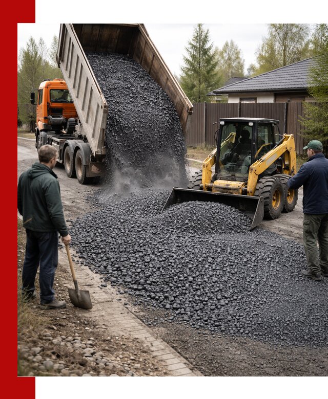 Крошка габбро с доставкой в Елизове для строительных работ