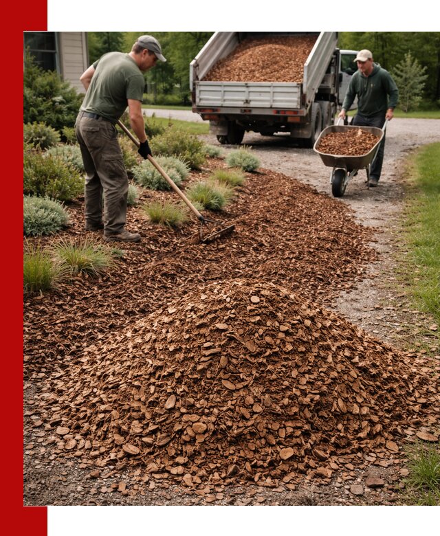 Крошка для мульчирования с доставкой в Елизове