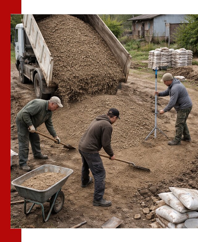 Керамзитовый песок с доставкой в Елизове оптом и в розницу