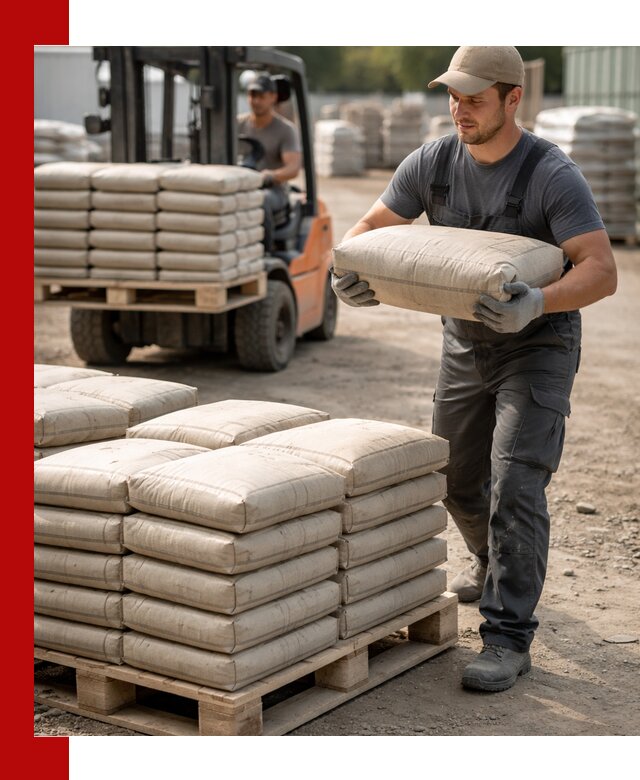 Доставка цемента в мешках оптом и в розницу в Елизове