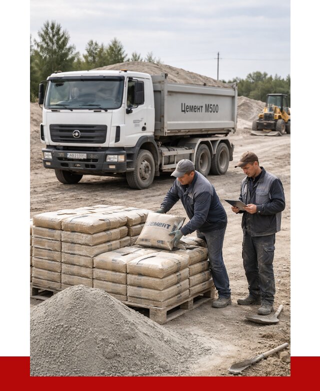Купить цемент м500 с доставкой в Елизове от 5267 р. | ПРОНЕРУДЛзв