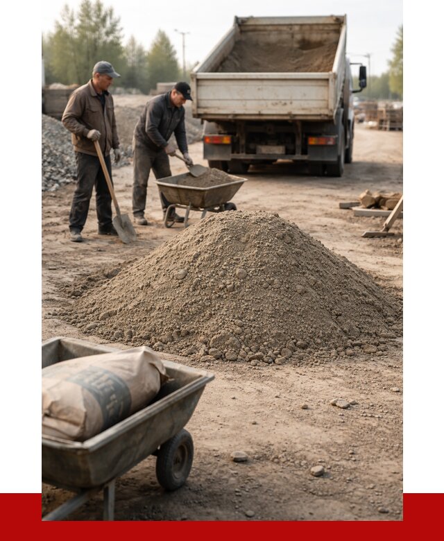 Цементно-песчаная смесь М150 в Елизове от 4760 р. | ПРОНЕРУДЛзв