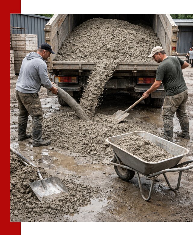 Цементно-песчаная смесь М150 доставка в Елизове