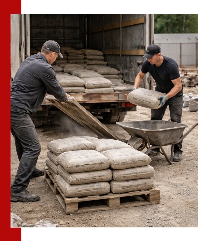 Пескобетон М300 с доставкой в Елизове по выгодной цене