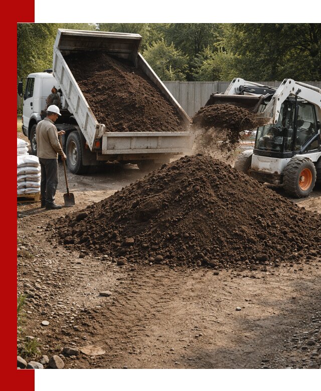 Доставка растительного грунта в Елизове от производителя оптом и в розницу