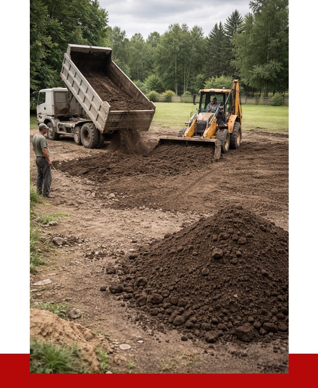 Грунт для выравнивания участка в Елизове от 1215 р. | ПРОНЕРУДЛзв