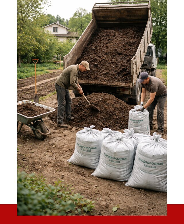 Плодородная смесь в Елизове от 4254 р./куб с доставкой | ПРОНЕРУДЛзв