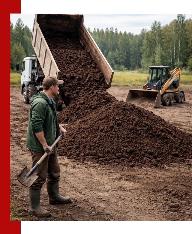 Купить верховой торф с доставкой в Елизове для садоводства и растений