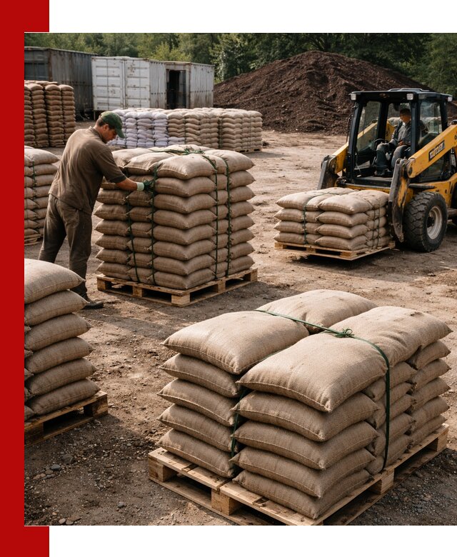 Доставка торфа в мешках по выгодным ценам в Елизове