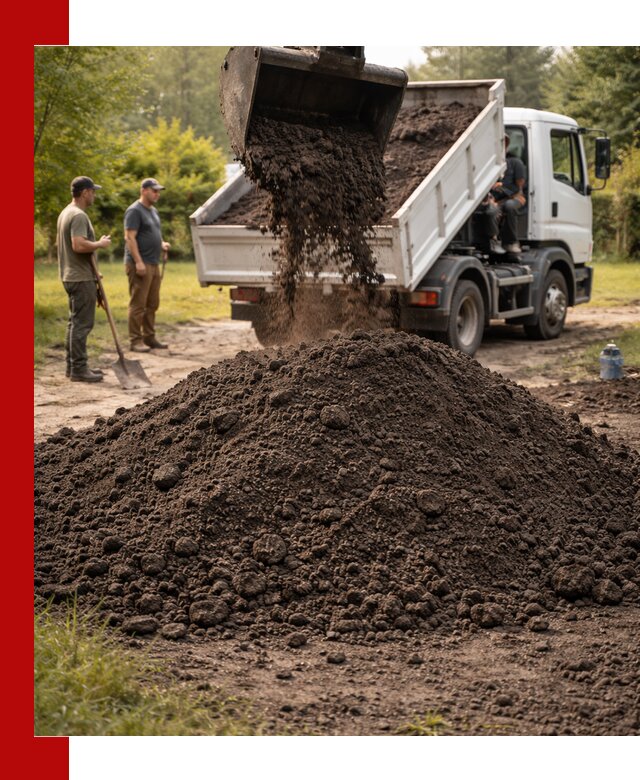 Доставка и продажа чернозема в Елизове оптом и в розницу