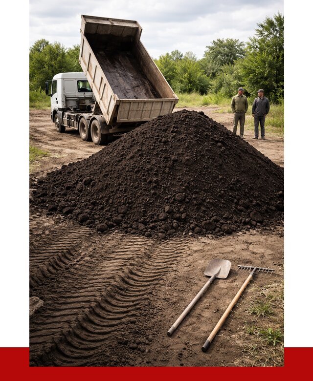 Купить чернозем навалом в Елизове от 1215 р. за куб | ПРОНЕРУДЛзв