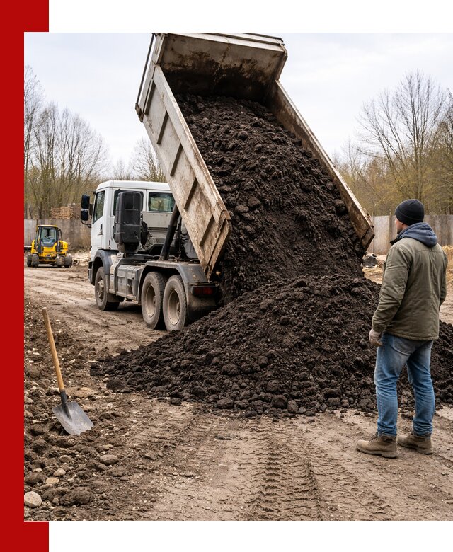 Доставка чернозема навалом в Елизове быстро и выгодно