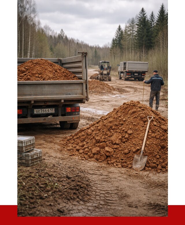 Глина и суглинки в Елизове от 4558 р. за куб | ПРОНЕРУДЛзв