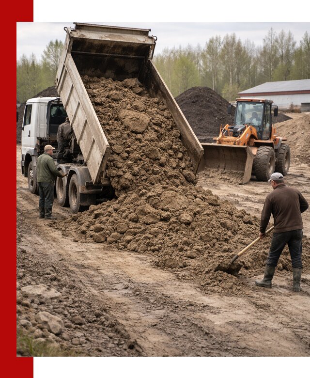 Доставка глин и суглинков в Елизове оптом и вкрай