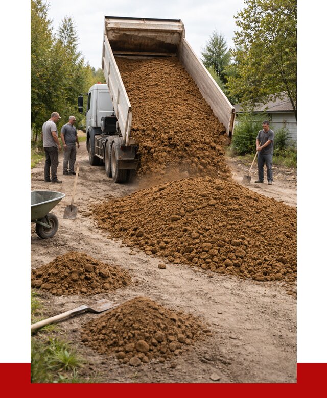 Купить суглинок с доставкой в Елизове от 2532 р. за куб | ПРОНЕРУДЛзв