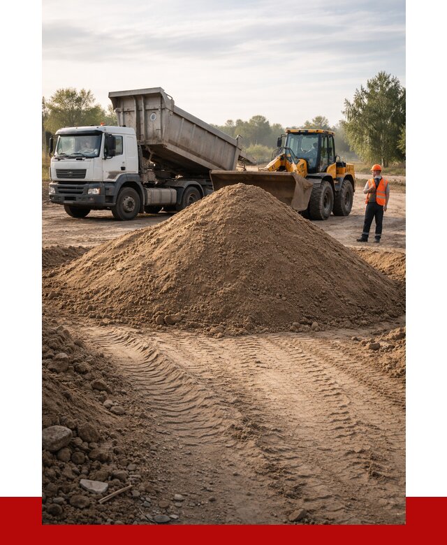 Купить песчаный грунт с доставкой в Елизове от 4254 р. | ПРОНЕРУДЛзв