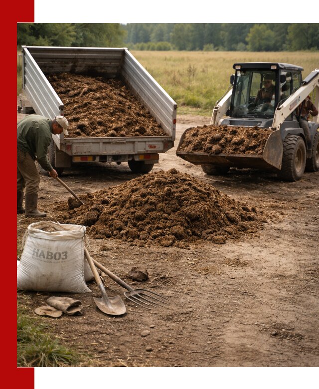 Доставка конского навоза в Елизове с разгрузкой и доставкой на объект