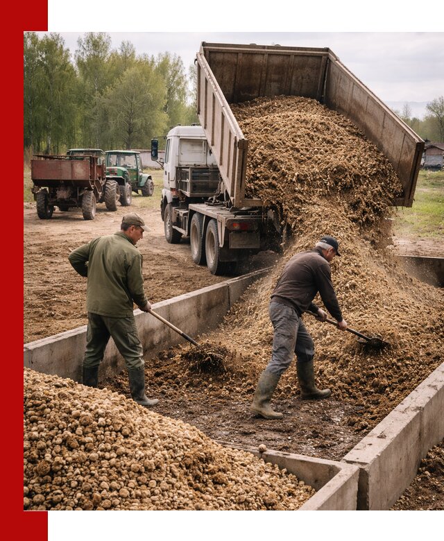 Куриный помет с доставкой в Елизове оптом и в розницу