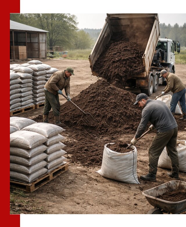Доставка компоста оптом и в розницу в Елизове