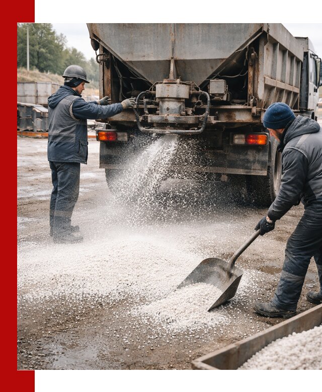 Доставка и продажа хлористого кальция в Елизове