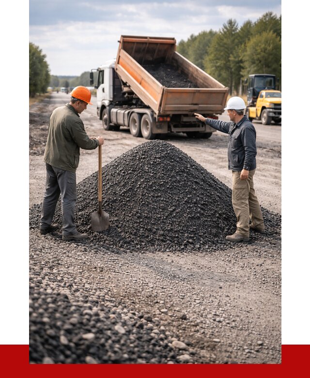 Купить асфальтовую крошку для дорог в Елизове от 4254 р. | ПРОНЕРУДЛзв