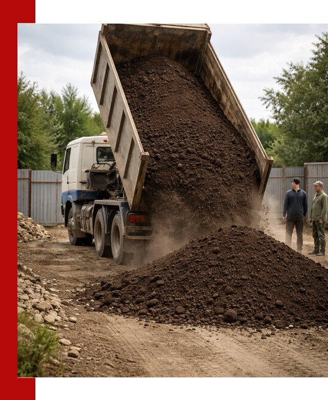 Доставка самосвалом 10 кубов в Елизове быстро и надёжно