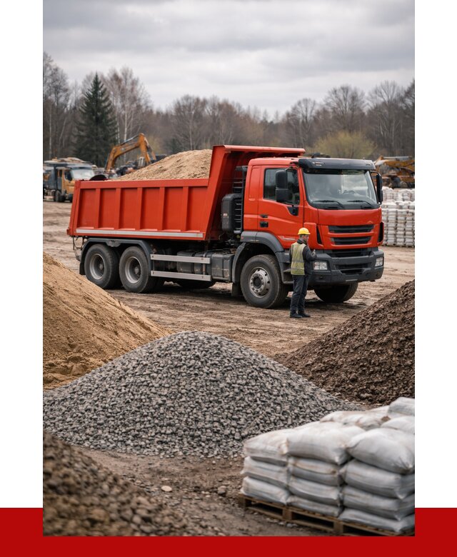 Доставка самосвалом 25 кубов в Елизове от 7596 р. | ПРОНЕРУДЛзв