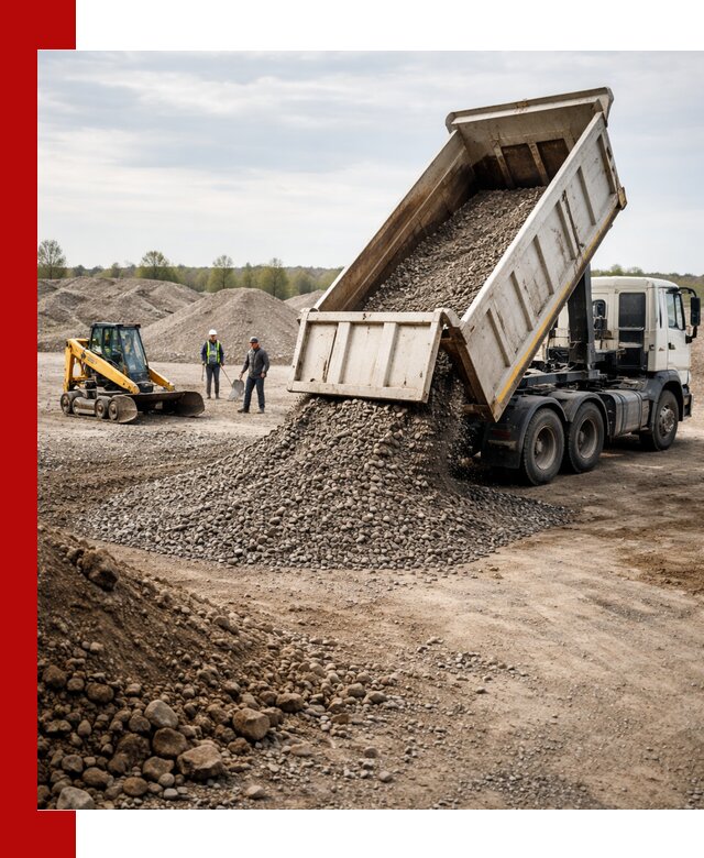 Доставка самосвалом 25 м³ в Елизове быстро и надежно